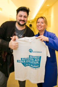 Tenor Yusif Eyvazov, Organisatorin Irina Gulyaeva © Harald Klemm